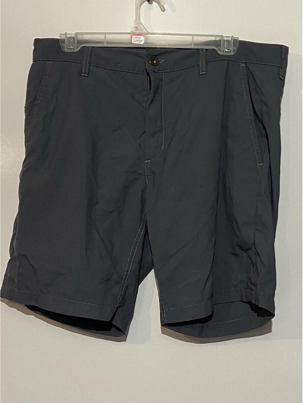 Mens TAYLOR STITCH Gray Nylon Blend Shorts Sz 34